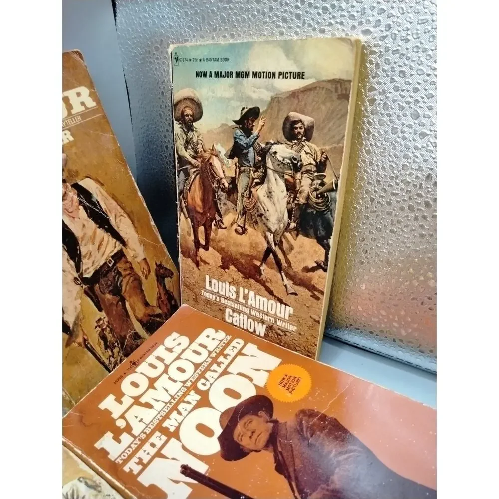 Lot of 23 Louis L'Amour Vintage Western Paperback Books No Duplicates Lot (1)